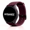 Mybandz Dimension szilikon óraszíj-bordó/20mm