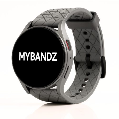 Mybandz Dimension szilikon óraszíj-szürke/20mm