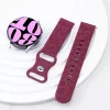 Mybandz Garden szilikon óraszíj-bordó/20mm