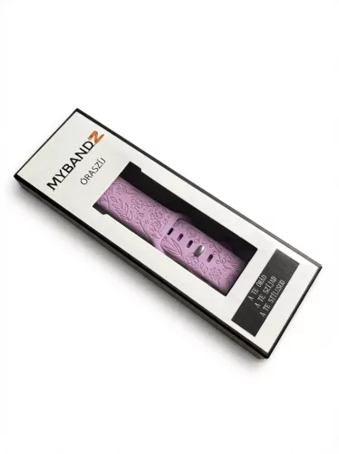 Mybandz Garden szilikon óraszíj-levendula/20mm