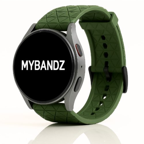 Mybandz Dimension szilikon óraszíj-zöld/20mm