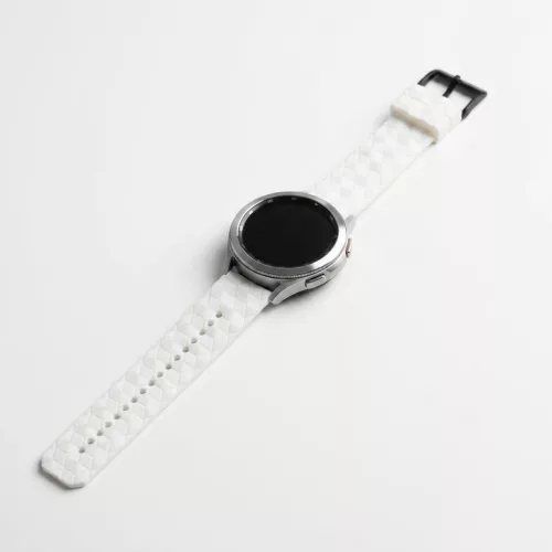 Mybandz Dimension szilikon óraszíj-fehér/22mm