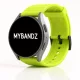 Mybandz Dimension szilikon óraszíj-lime/22mm