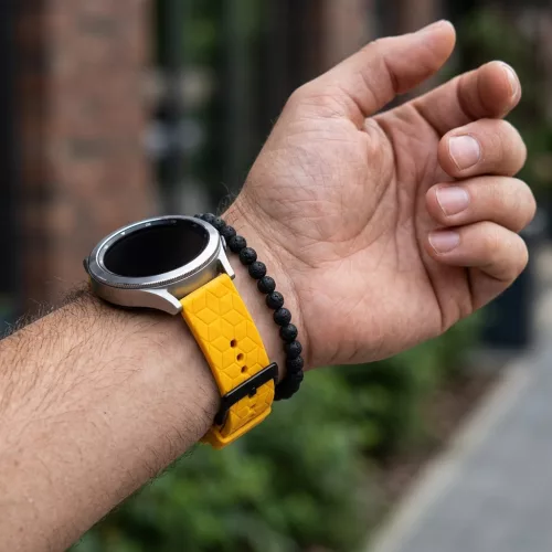 Mybandz Dimension szilikon óraszíj-narancs/22mm