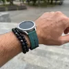 Mybandz Dimension szilikon óraszíj-zöldeskék/22mm