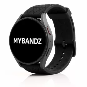 Mybandz Dimension szilikon óraszíj-fekete/22mm