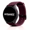 Mybandz Dimension szilikon óraszíj-bordó/22mm