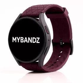 Mybandz Dimension szilikon óraszíj-bordó/22mm