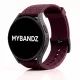 Mybandz Dimension szilikon óraszíj-bordó/22mm
