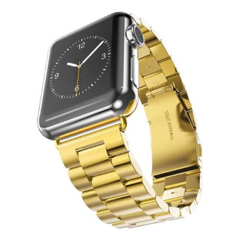 Apple Watch klasszikus fém óraszíj /arany/ 44/45/46/49 mm