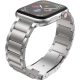 Apple Watch Titán fém óraszíj /ezüst/ 44/45/46/49 mm