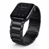 Apple Watch Titán fém óraszíj /fekete/ 44/45/46/49 mm