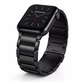 Apple Watch Titán fém óraszíj /fekete/ 44/45/46/49 mm