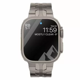   Apple Watch Space gyors záras fém óraszíj /titánszínű/ 44/45/46/49 mm