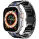 Apple Watch Space fém óraszíj /fekete-kék/ 44/45/46/49 mm