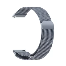   MYBANDZ Milánói mágneses fém óraszíj /antracitszürke/ 22mm