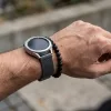MYBANDZ Milánói mágneses fém óraszíj /antracitszürke/ 20mm