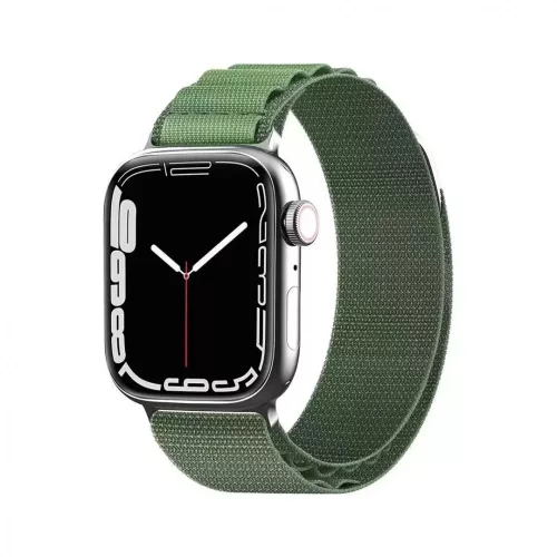 Apple Watch Alpesi szövet óraszíj /zöld/ 44/45/46/49 mm