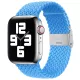 Apple Watch állítható fonott óraszíj /égszínkék/ 40/41 és 42mm
