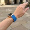 Apple Watch állítható fonott óraszíj /égszínkék/ 40/41 és 42mm