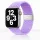 Apple Watch állítható fonott óraszíj /lila/ 40/41 és 42mm