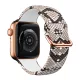 Apple Watch csatos szilikon óraszíj /kígyóbőr/ 40/41 és 42mm
