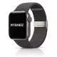 Apple Watch állítható fonott óraszíj /szürke/ 40/41 és 42mm