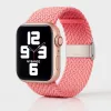 Apple Watch állítható fonott óraszíj /pink/ 40/41 és 42mm