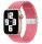 Apple Watch állítható fonott óraszíj /pink/ 40/41 és 42mm