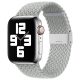 Apple Watch állítható fonott óraszíj /világos szürke/ 40/41 és 42mm