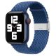Apple Watch állítható fonott szövet óraszíj /kék/ 44/45/46/49 mm