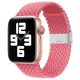Apple Watch állítható fonott szövet óraszíj /pink/ 44/45/46/49 mm