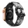 Apple Watch csatos szilikon óraszíj /blackflower/ 40/41 és 42mm