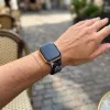 Apple Watch csatos szilikon óraszíj /blackflower/ 44/45/46/49 mm