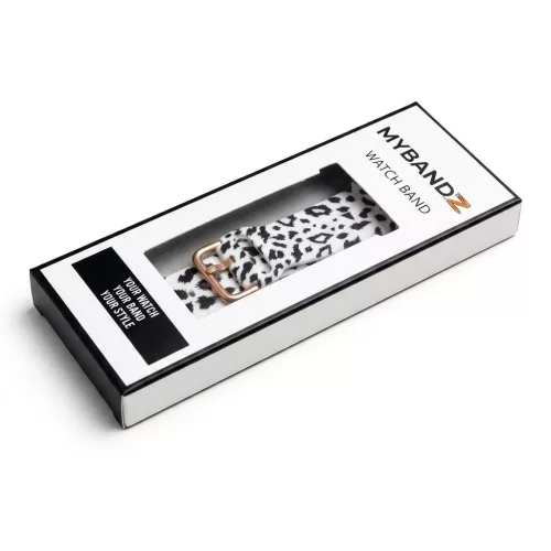 Apple Watch csatos szilikon óraszíj /hópárduc/ 40/41 és 42mm