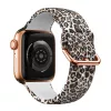 Apple Watch csatos szilikon óraszíj /leopárd/ 44/45/46/49 mm