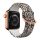 Apple Watch csatos szilikon óraszíj /leopárd/ 44/45/46/49 mm