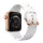 Apple Watch csatos szilikon óraszíj /márvány/ 44/45/46/49 mm
