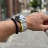 Apple Watch Trail Loop óraszíj /szürke-sárga/ 44/45/46/49 mm