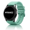 MYBANDZ Szilikon óraszíj ezüstös csattal /babakék/ 22mm
