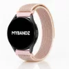 MYBANDZ Tépőzáras puha szövet óraszíj /pink-rainbow/ 22mm