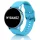 MYBANDZ Szilikon óraszíj fém csattal /égkék/ 22mm
