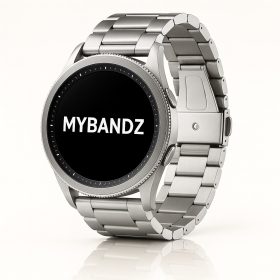 MYBANDZ Klasszikus fém óraszíj / ezüst / 20mm