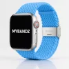 Apple Watch állítható fonott szövet óraszíj /égszínkék/ 44/45/46/49 mm