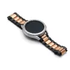 MYBANDZ Klasszikus fém óraszíj / fekete-rosegold / 20mm