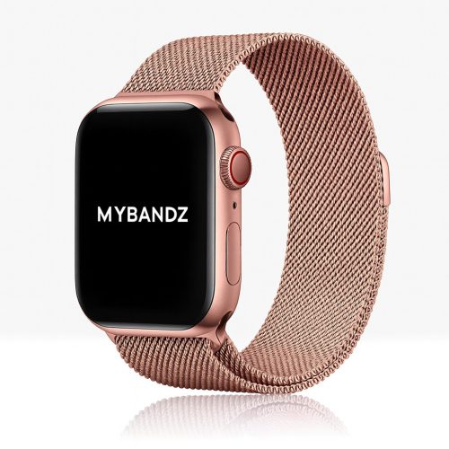 Apple Watch milánói fém óraszíj /rosegold/ 44/45/46/49 mm