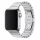 Apple Watch nagy láncszemes fém óraszíj /ezüst/ 40/41 és 42mm