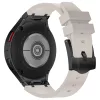 Mybandz Element szilikon óraszíj-Samsung Galaxy Watch 4-5-6-7/bézs-fekete/20mm