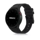 Mybandz Element szilikon óraszíj-Samsung Galaxy Watch 4-5-6-7/fekete-fekete/20mm