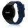 Mybandz Element szilikon óraszíj-Samsung Galaxy Watch 4-5-6-7/mélykék-fekete/20mm